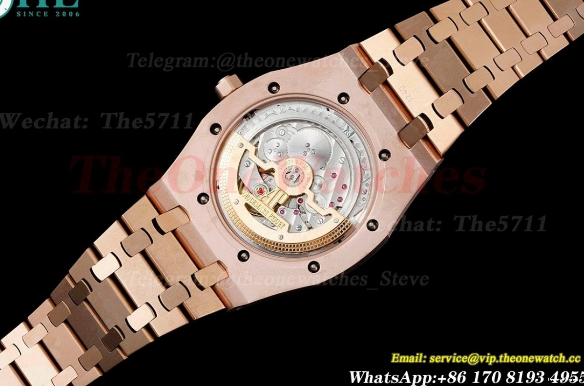 Black 39mm A2121 RG RG Dial Oak 15202 IPF Royal 0202